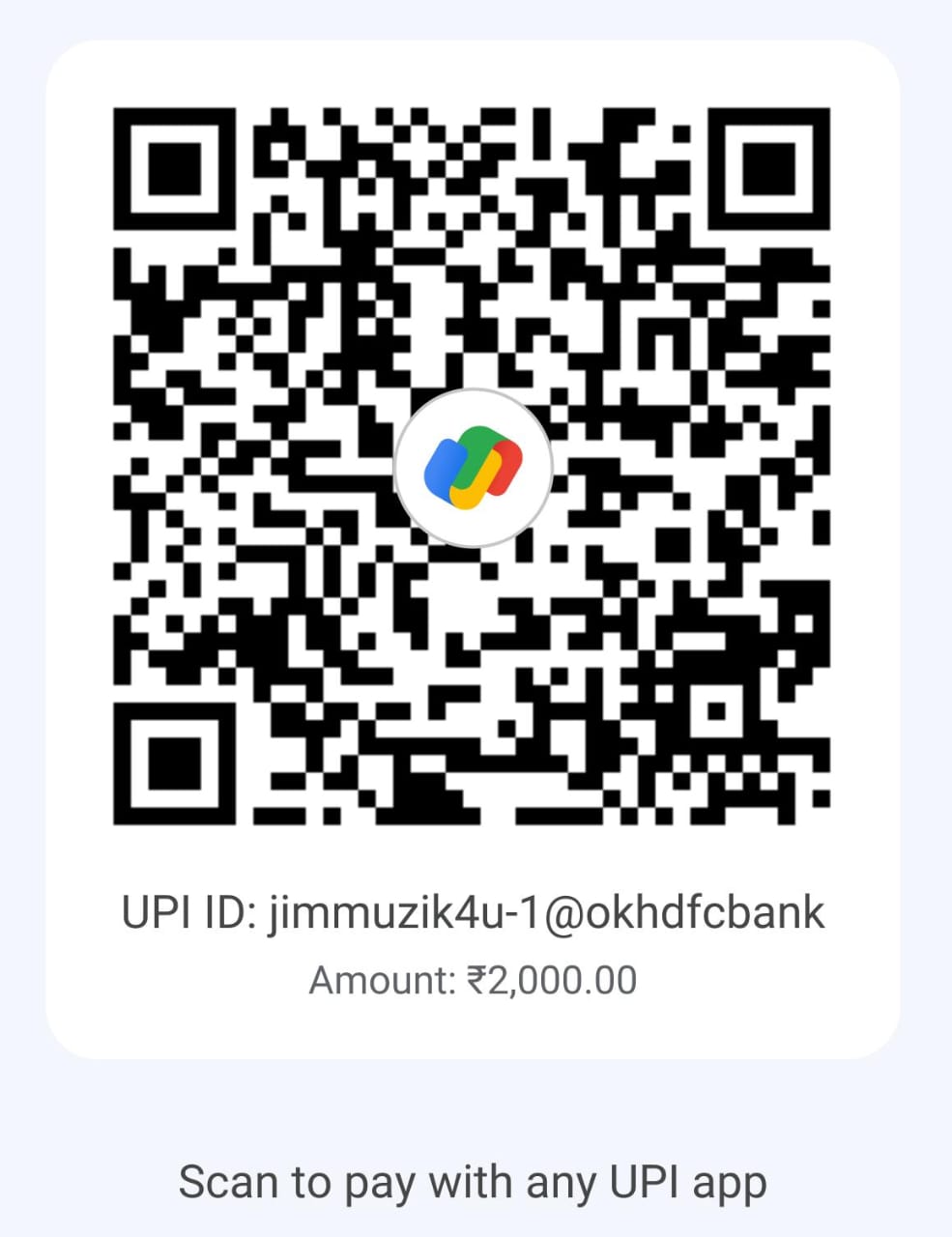 Payment QR Code